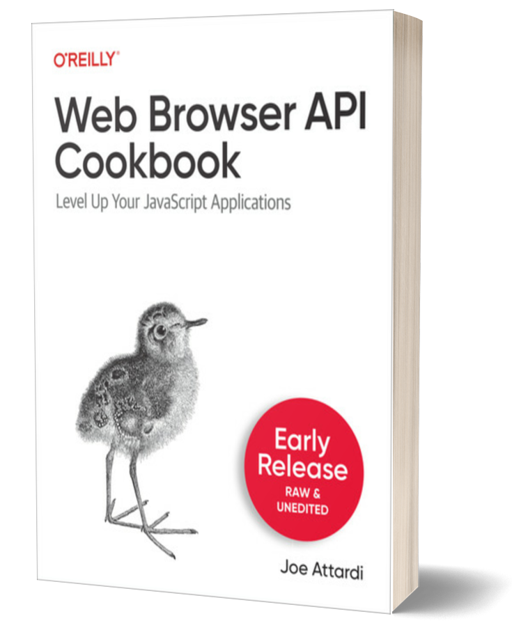 Cover for Web Browser API Cookbook